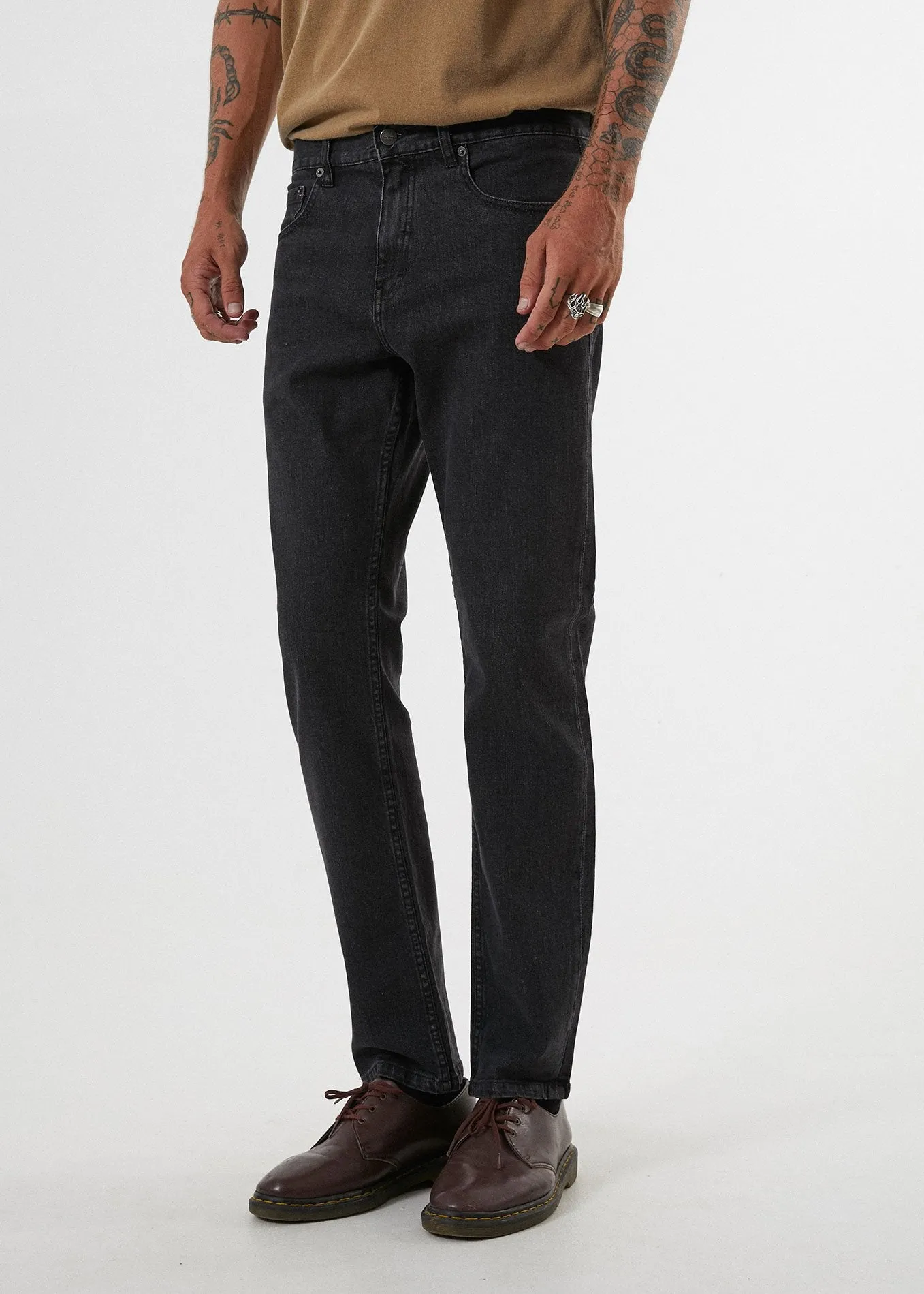 Afends Mens Society - Slim Fit Denim Jeans