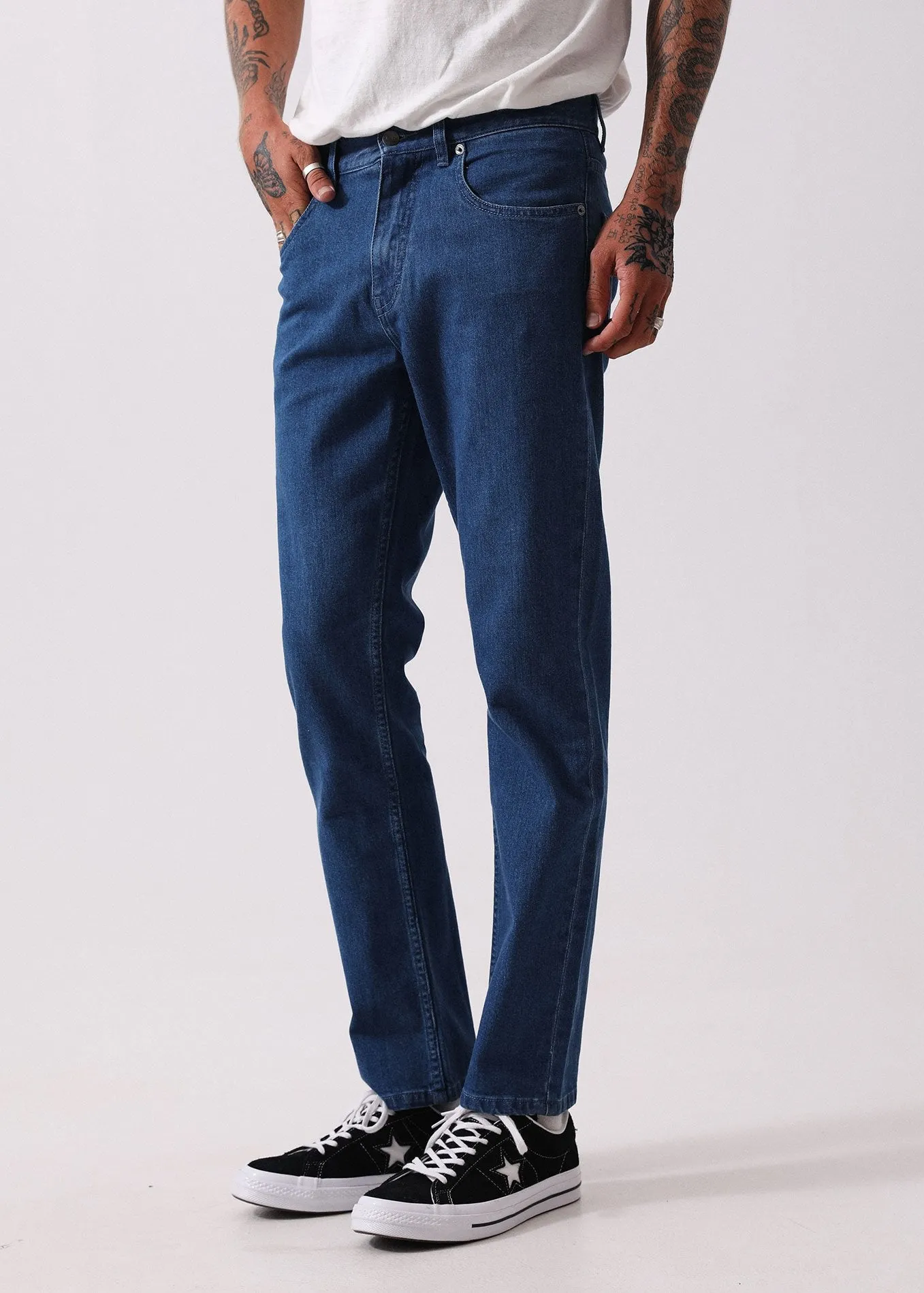 Afends Mens Society - Slim Fit Denim Jeans