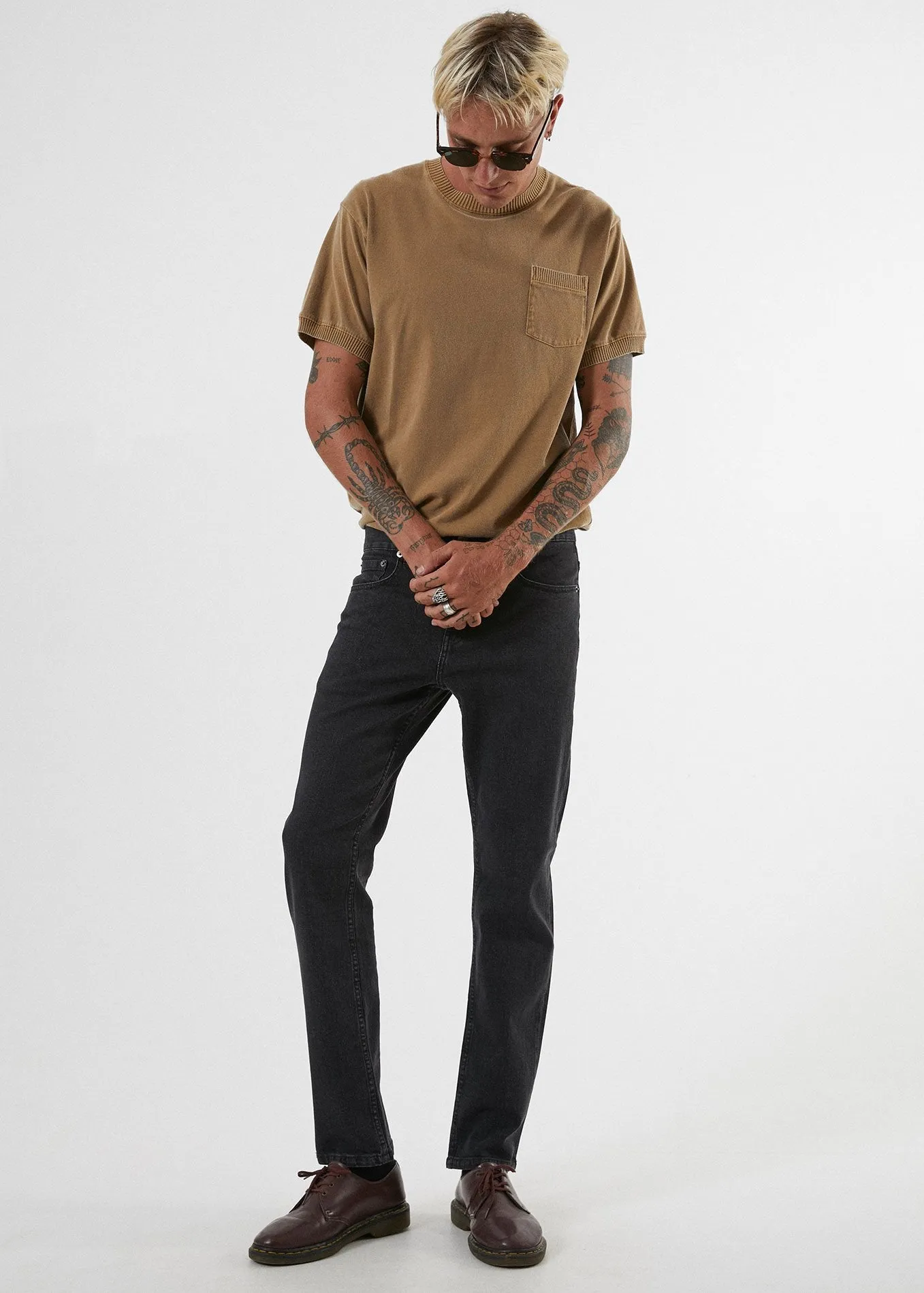 Afends Mens Society - Slim Fit Denim Jeans