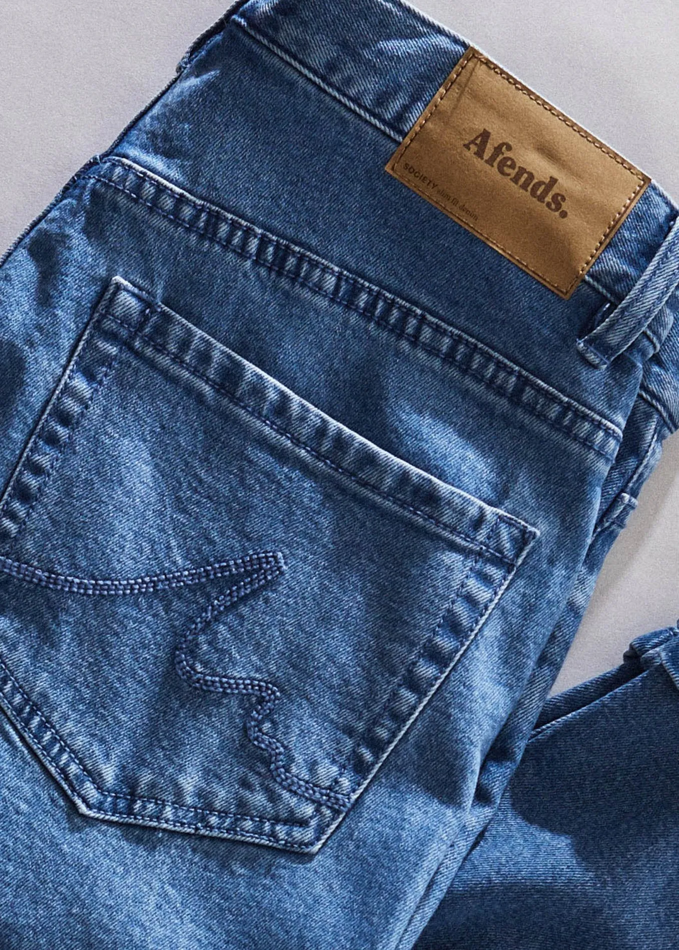 Afends Mens Society - Slim Fit Denim Jeans