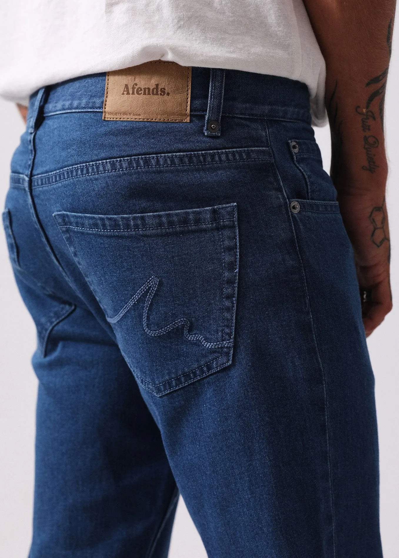 Afends Mens Society - Slim Fit Denim Jeans