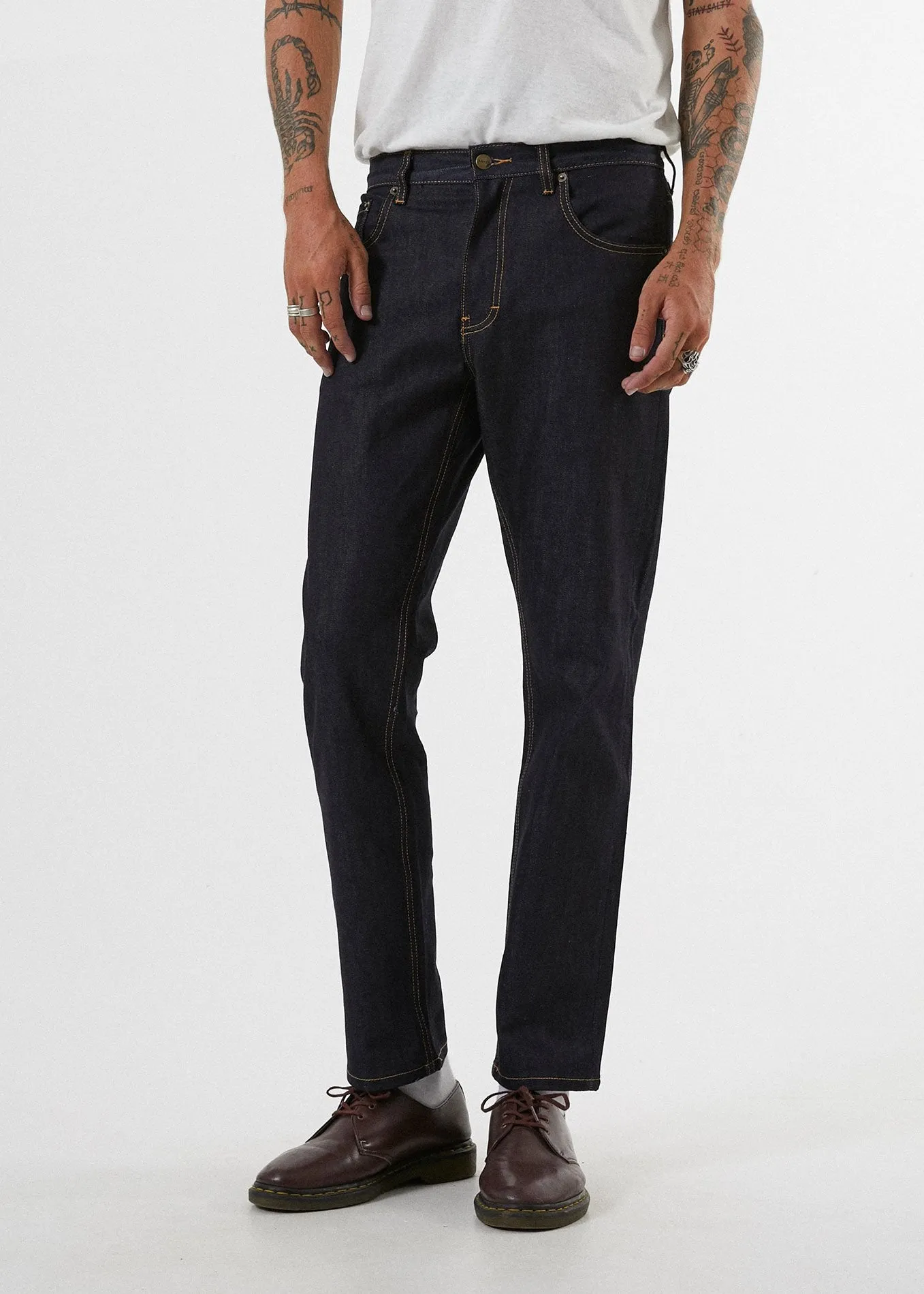Afends Mens Society - Slim Fit Denim Jeans