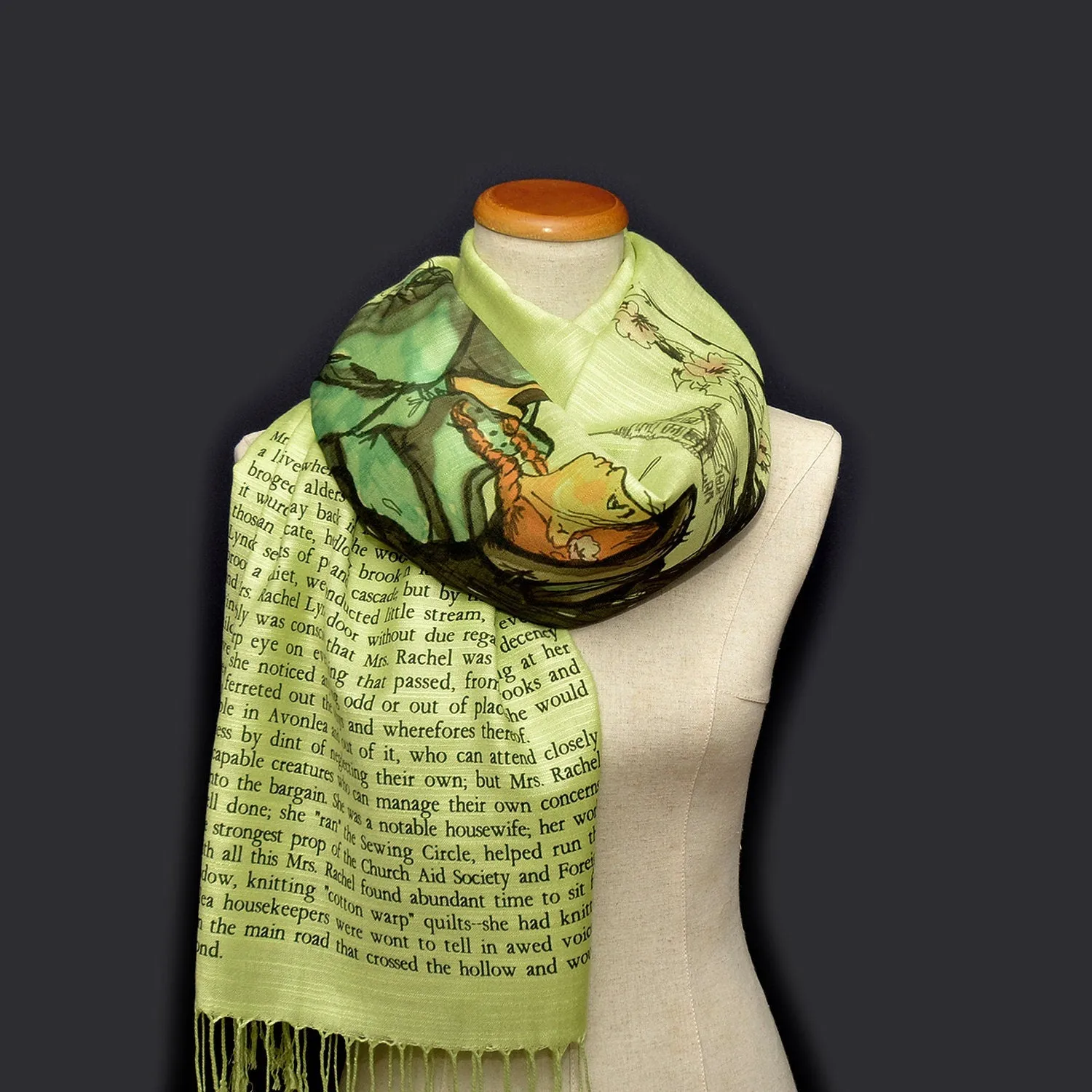 Anne of Green Gables by L. M. Montgomery Scarf/Shawl/Wrap