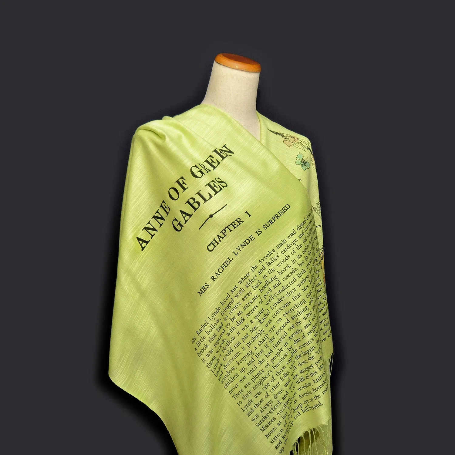 Anne of Green Gables by L. M. Montgomery Scarf/Shawl/Wrap