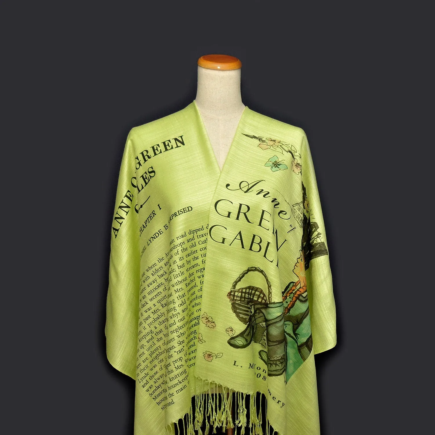 Anne of Green Gables by L. M. Montgomery Scarf/Shawl/Wrap