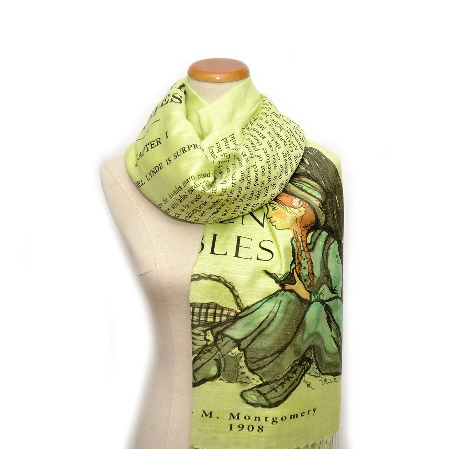 Anne of Green Gables by L. M. Montgomery Scarf/Shawl/Wrap