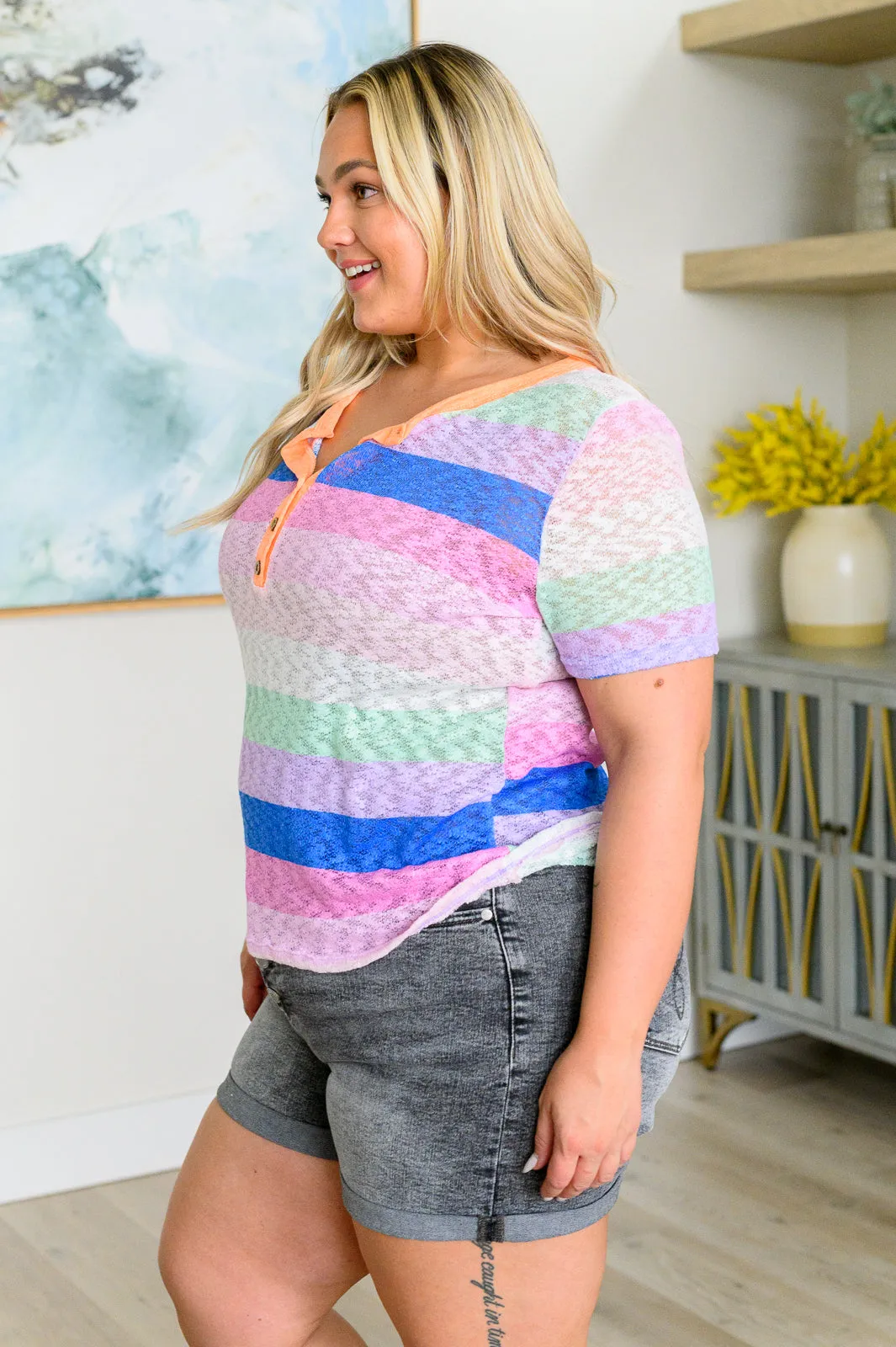 Another Variable Striped Top - Bibi