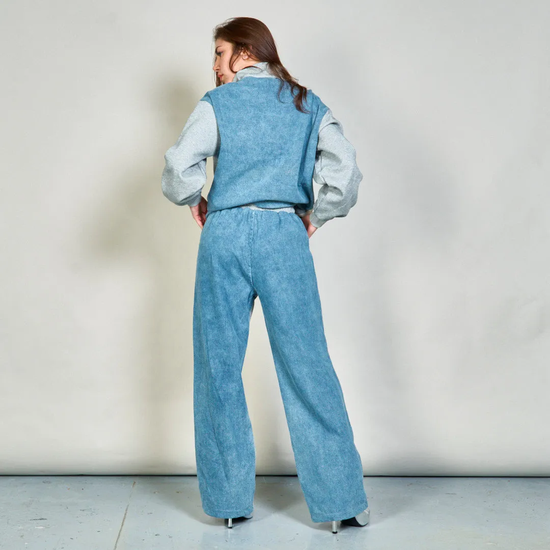 Athletic jacket and track pants set wholesale