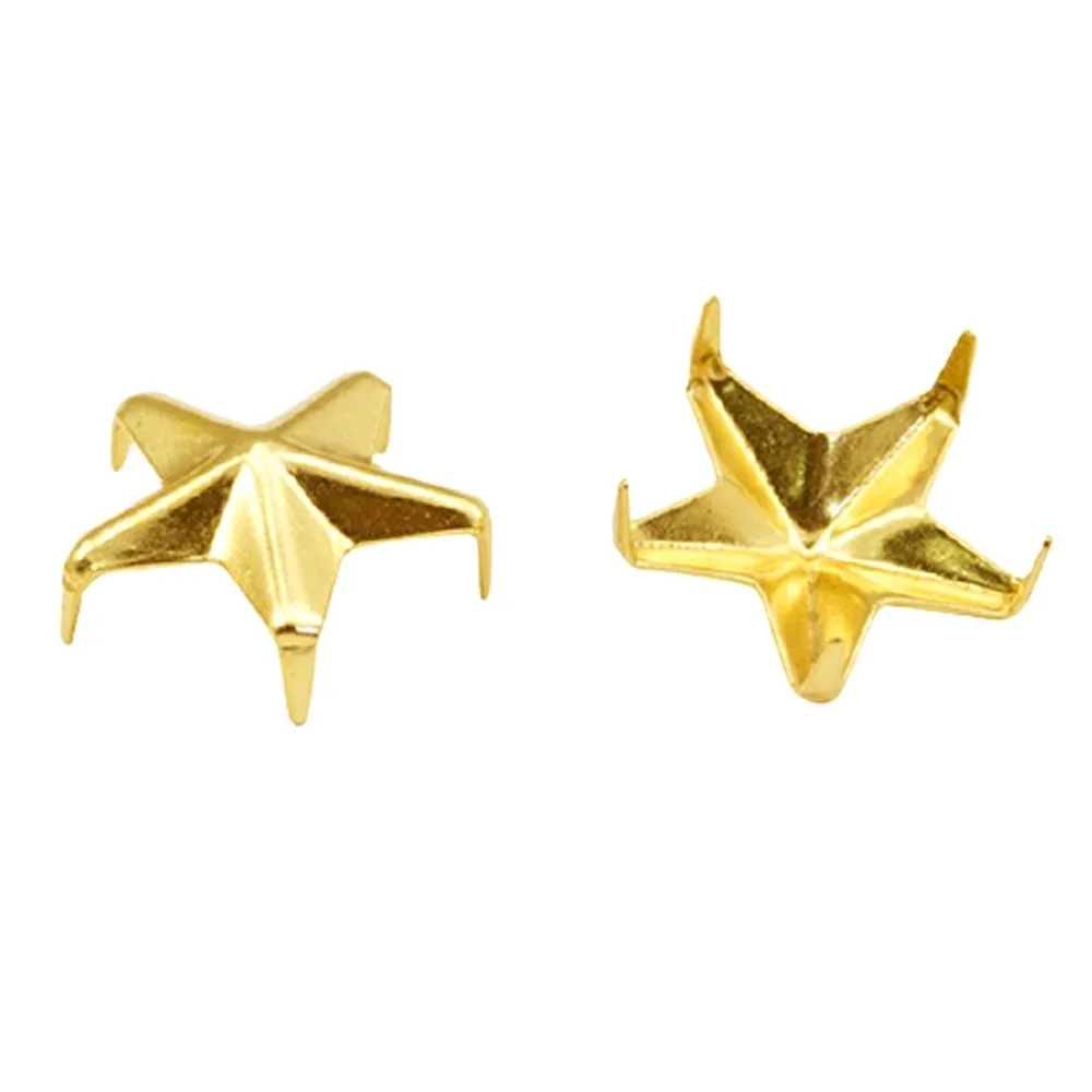 Be-Dazzler Refill Pack – 200 Gold & Silver Star Studs