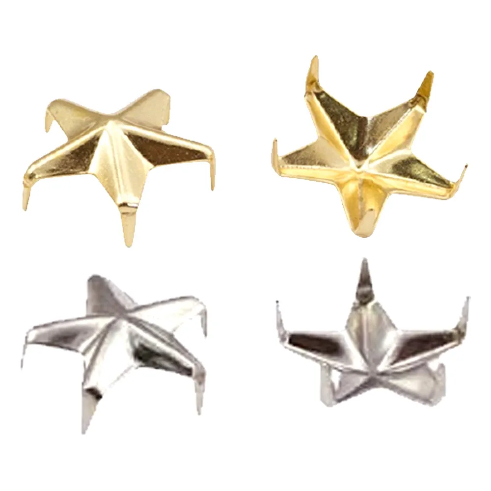 Be-Dazzler Refill Pack – 200 Gold & Silver Star Studs