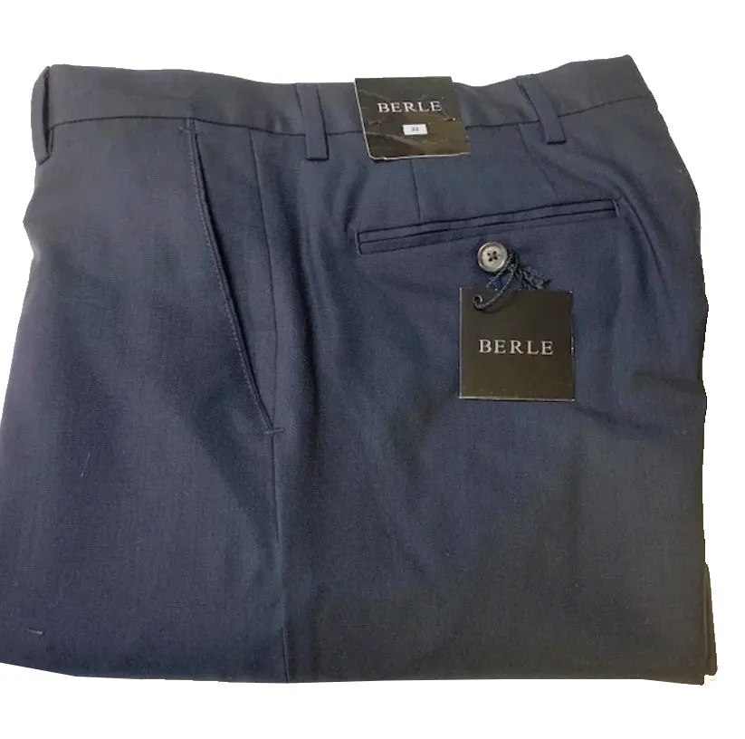 Berle Tropical Wool Dress Pants
