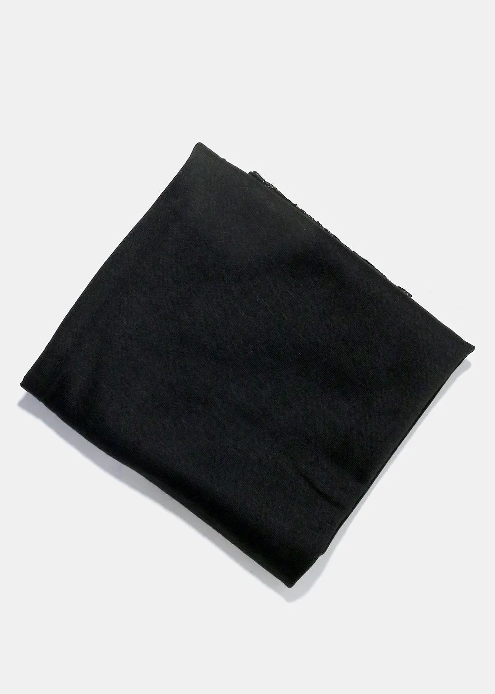 Black Multi-Use Face Covering Scarf