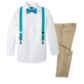 Boys' 4-Piece Customizable Suspenders Outfit - Customer's Product with price 52.95 ID -rmK78lMUBh3-BemxO8ifBXb