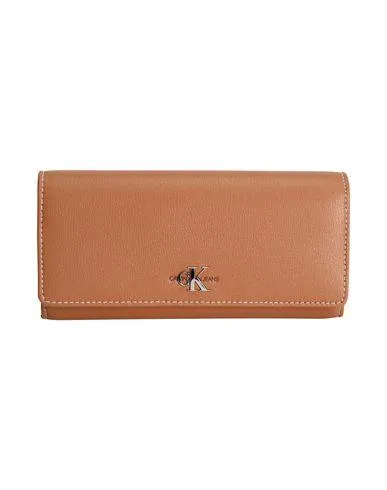 Calvin Klein Jeans Women Wallet Tan -- --