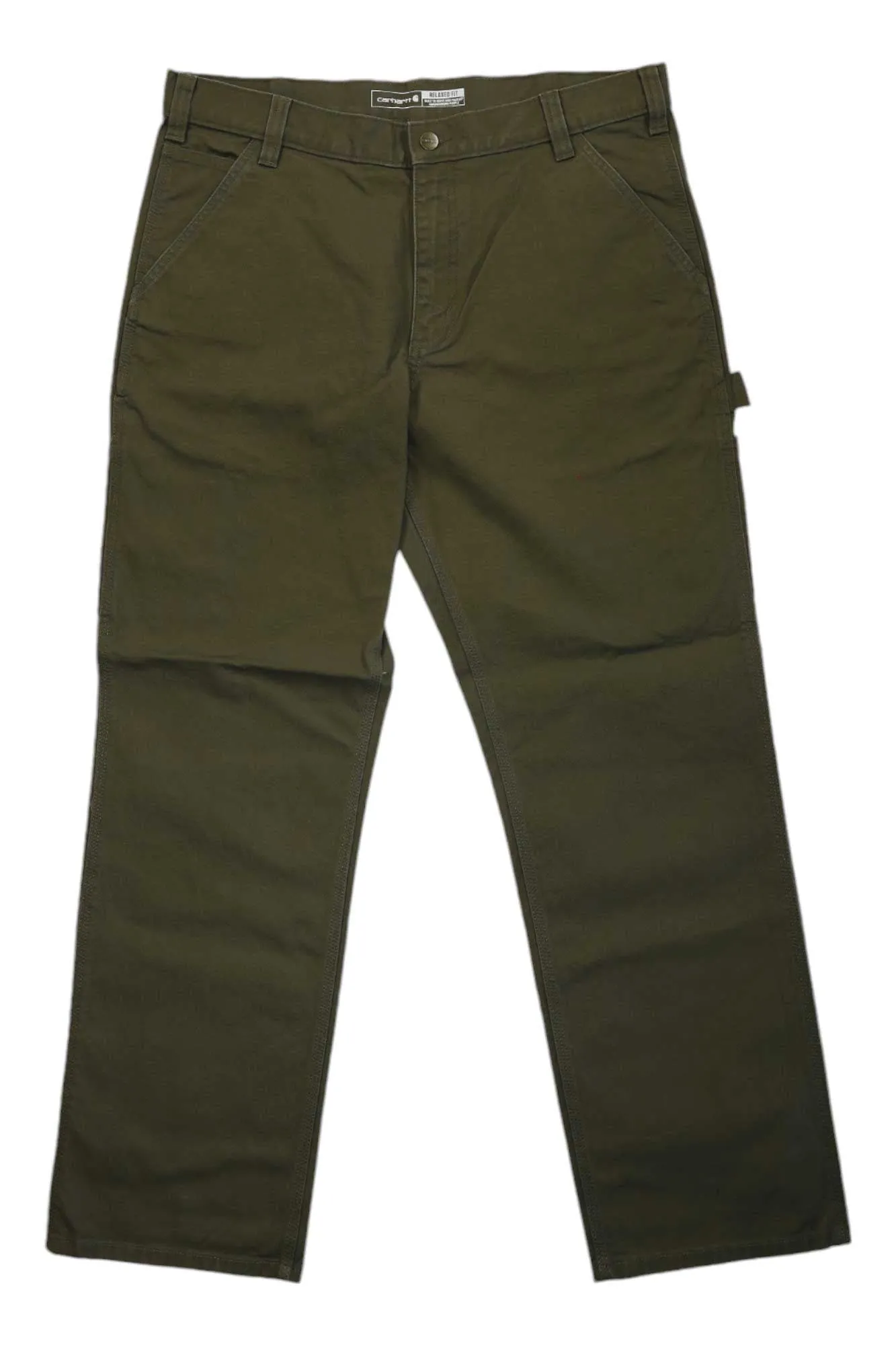 Carhartt Men's Rugged Flex Relaxed Fit Duck Dungaree
