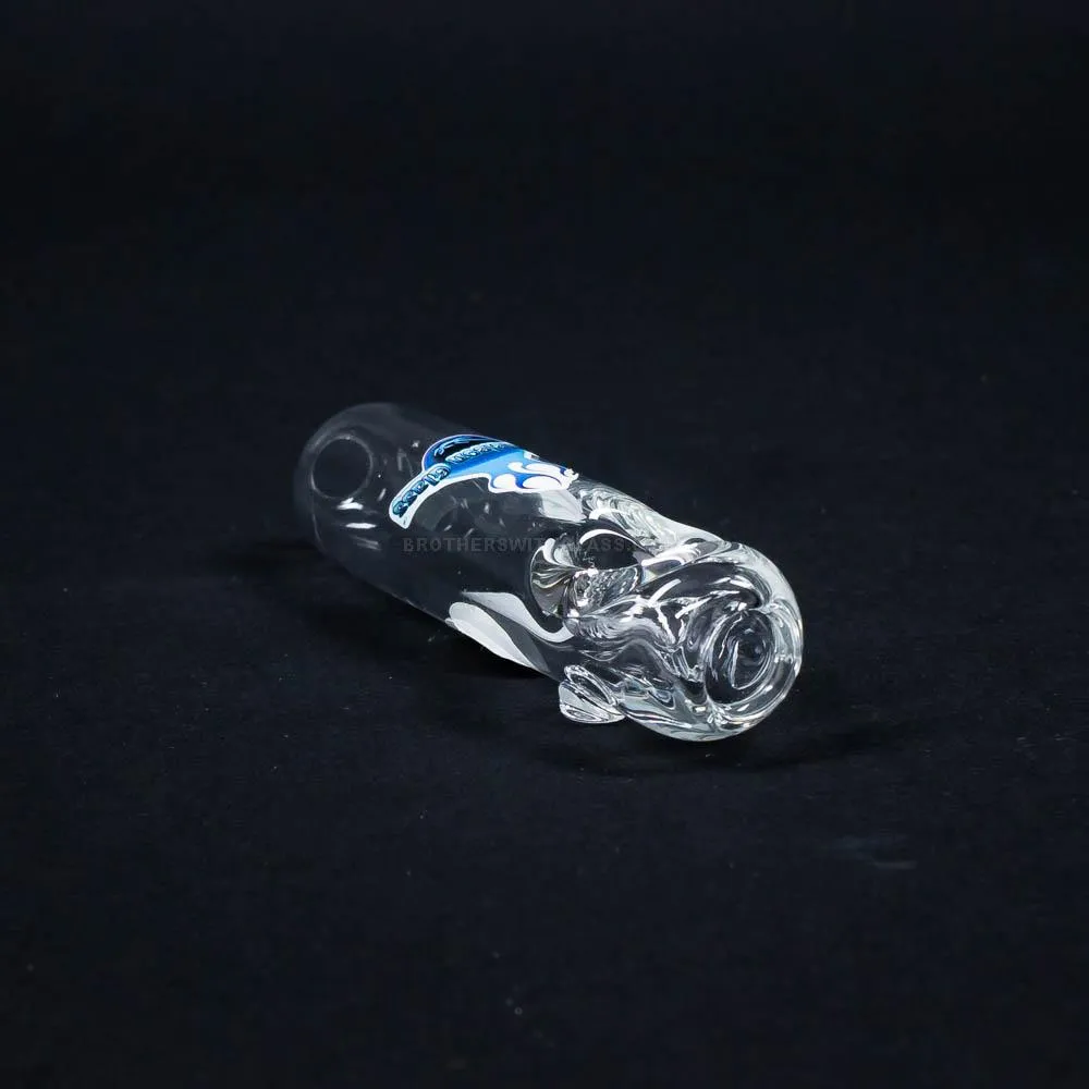 Chameleon Glass Mini Steamroller Hand Pipe
