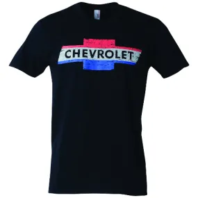 Chevrolet Vintage Red White & Blue Bowtie T-Shirt