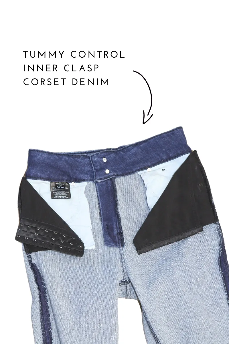 Corset Ultra High Rise Modern Wide Jeans