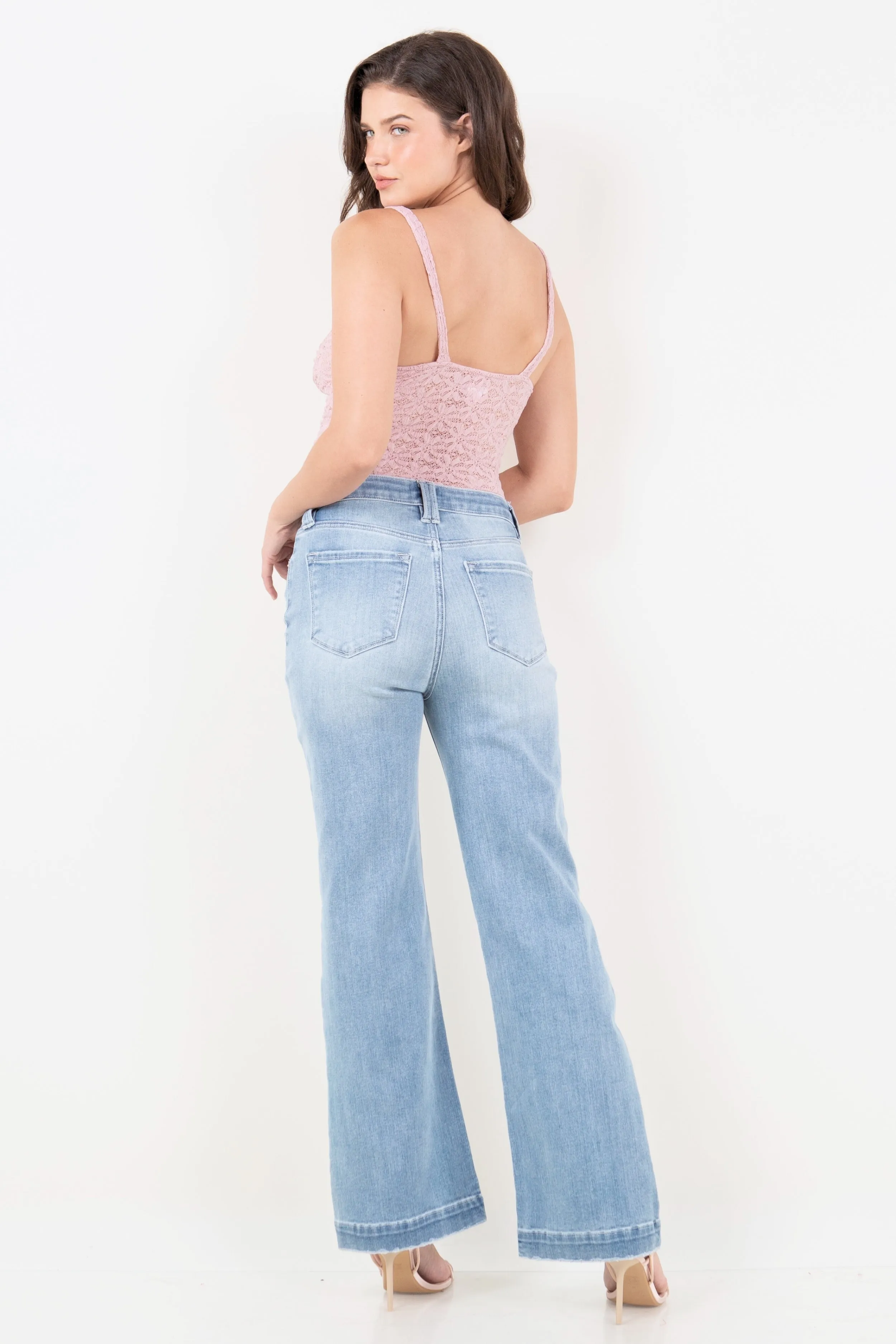 Corset Ultra High Rise Modern Wide Jeans