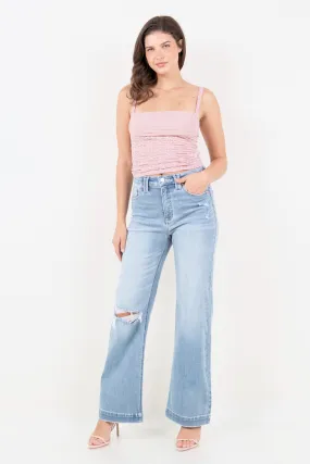 Corset Ultra High Rise Modern Wide Jeans