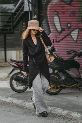Cowl Neck Sweater Achara Black