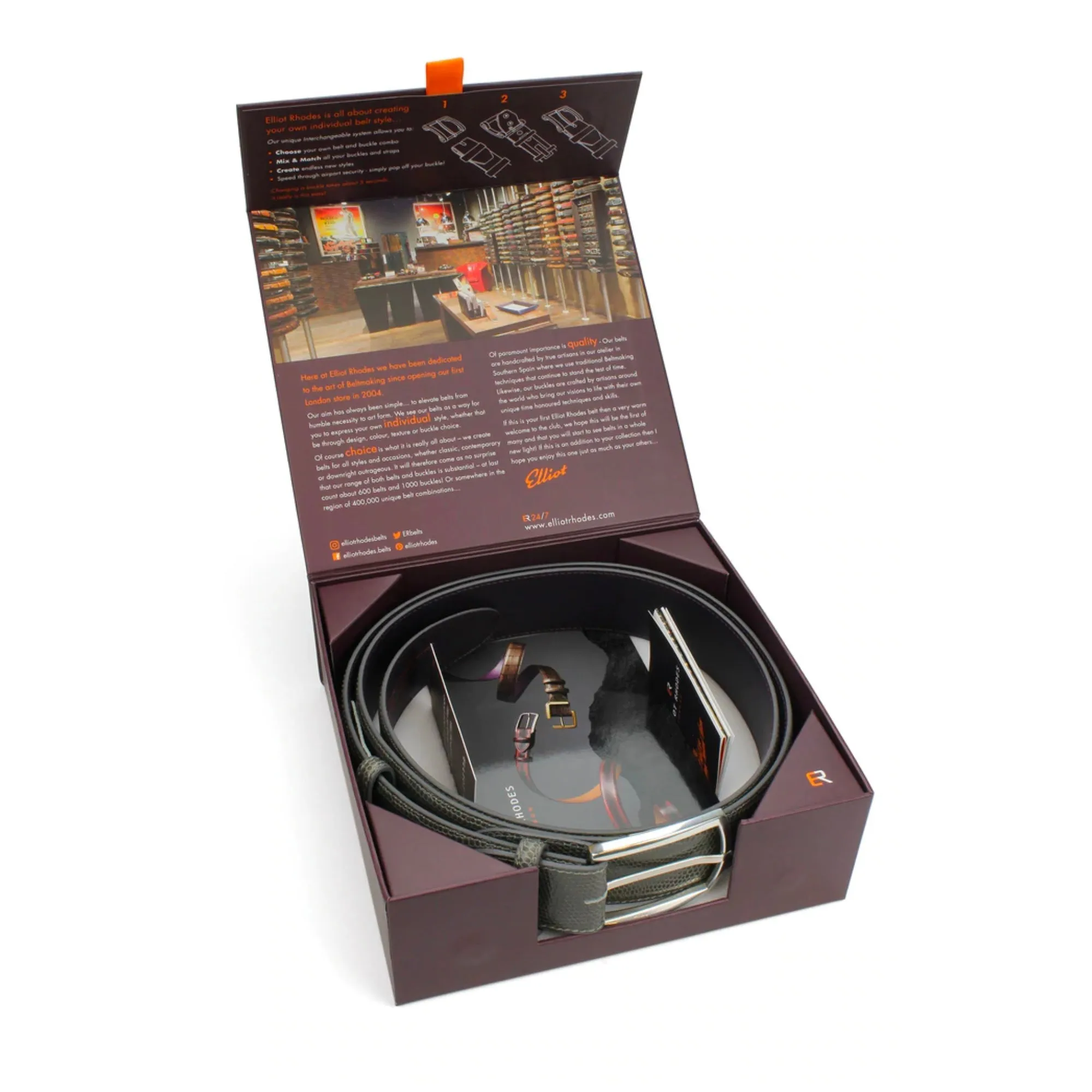 Dark Choc Pony Belt
