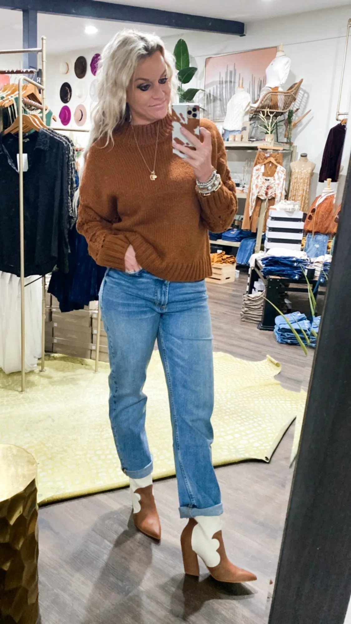 Dear John 90’s Ultra High Rise Straight Jeans in Explorer