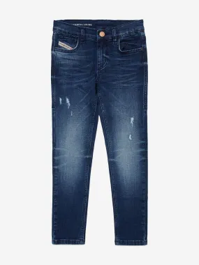 Diesel Girls Regular Fit Jeans in Blue