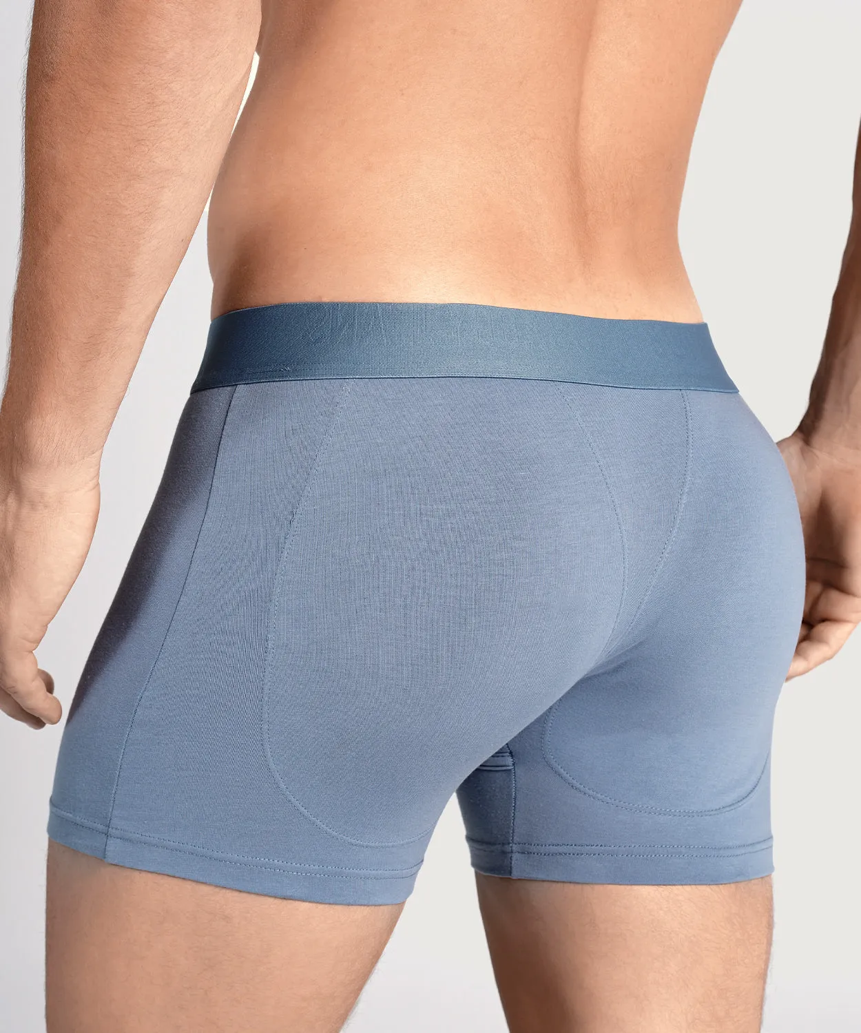 ELEMENTAL BLUE Padded Boxer Brief