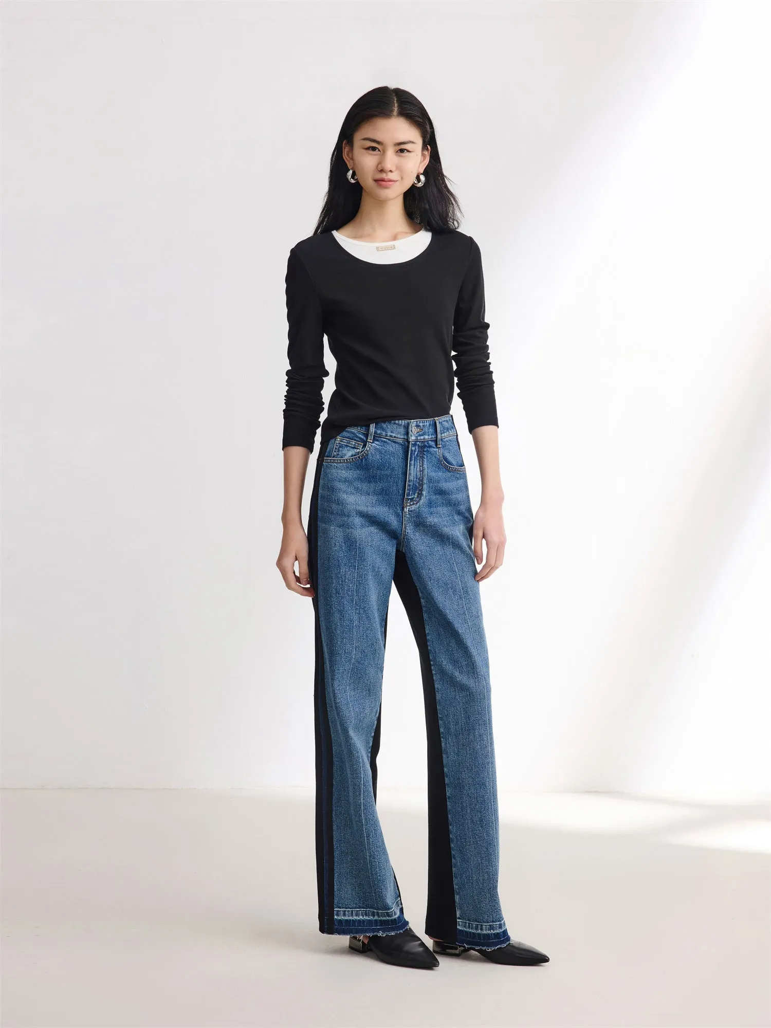 EP YAYING Fun Patchwork Jeans EGJADJ602AB