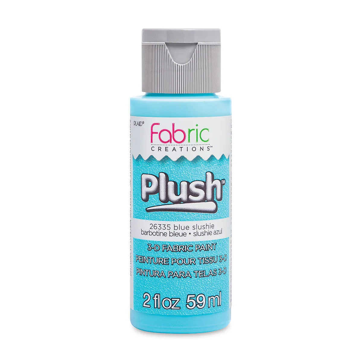 Fabric Creation Plush Water Based - Blue Slushie