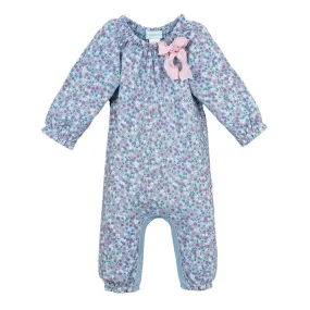 Feather Baby Girls Liliana Bow Romper