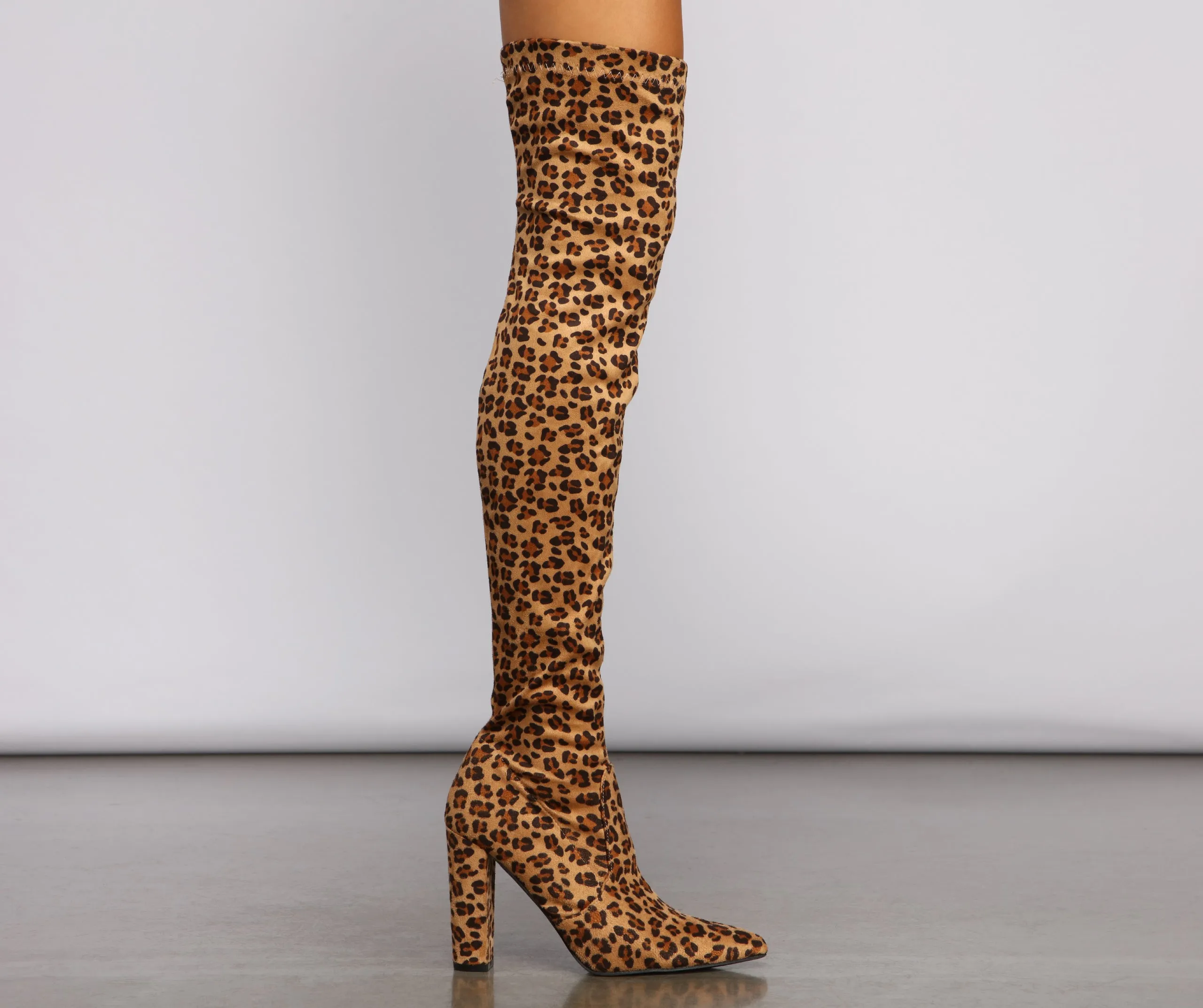 Feline Fierce Over the Knee Boots