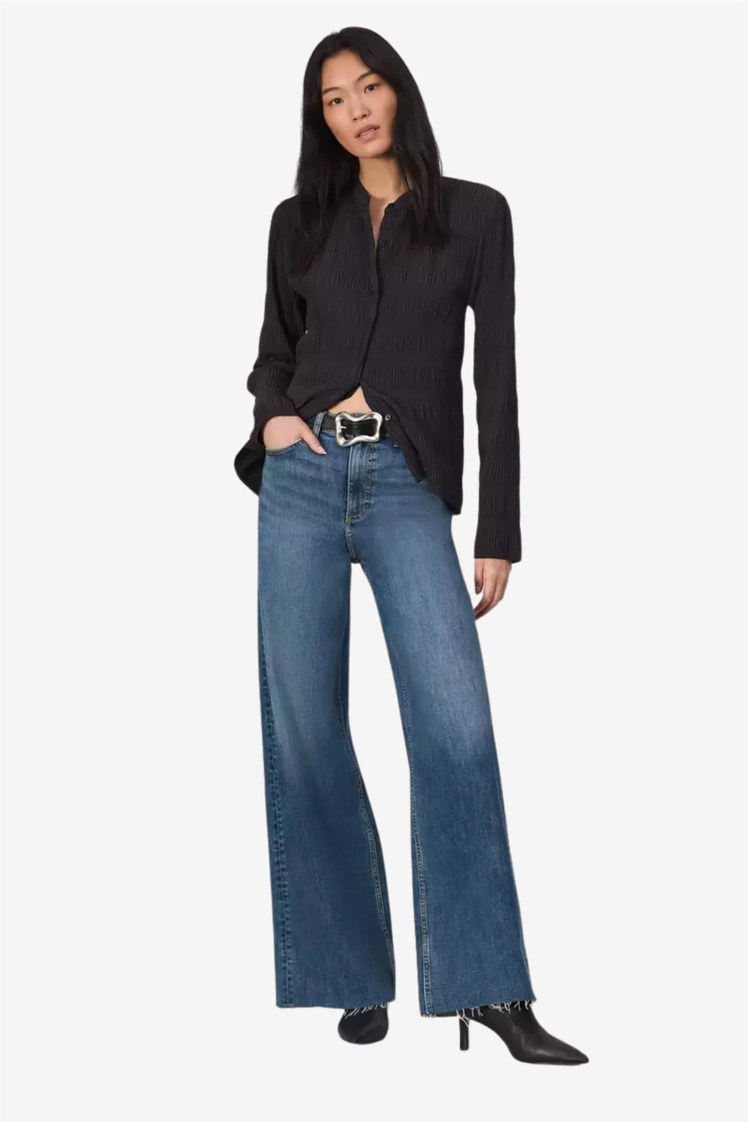 FLEXI SOFIE HIGH-RISE FULL LENGTH WIDE WILLOW