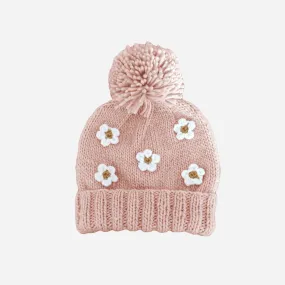 Flower Hat-Blush