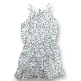 Girls Abercrombie Kids Size 11/12 Soft Knit Floral Print Summer Skort Romper