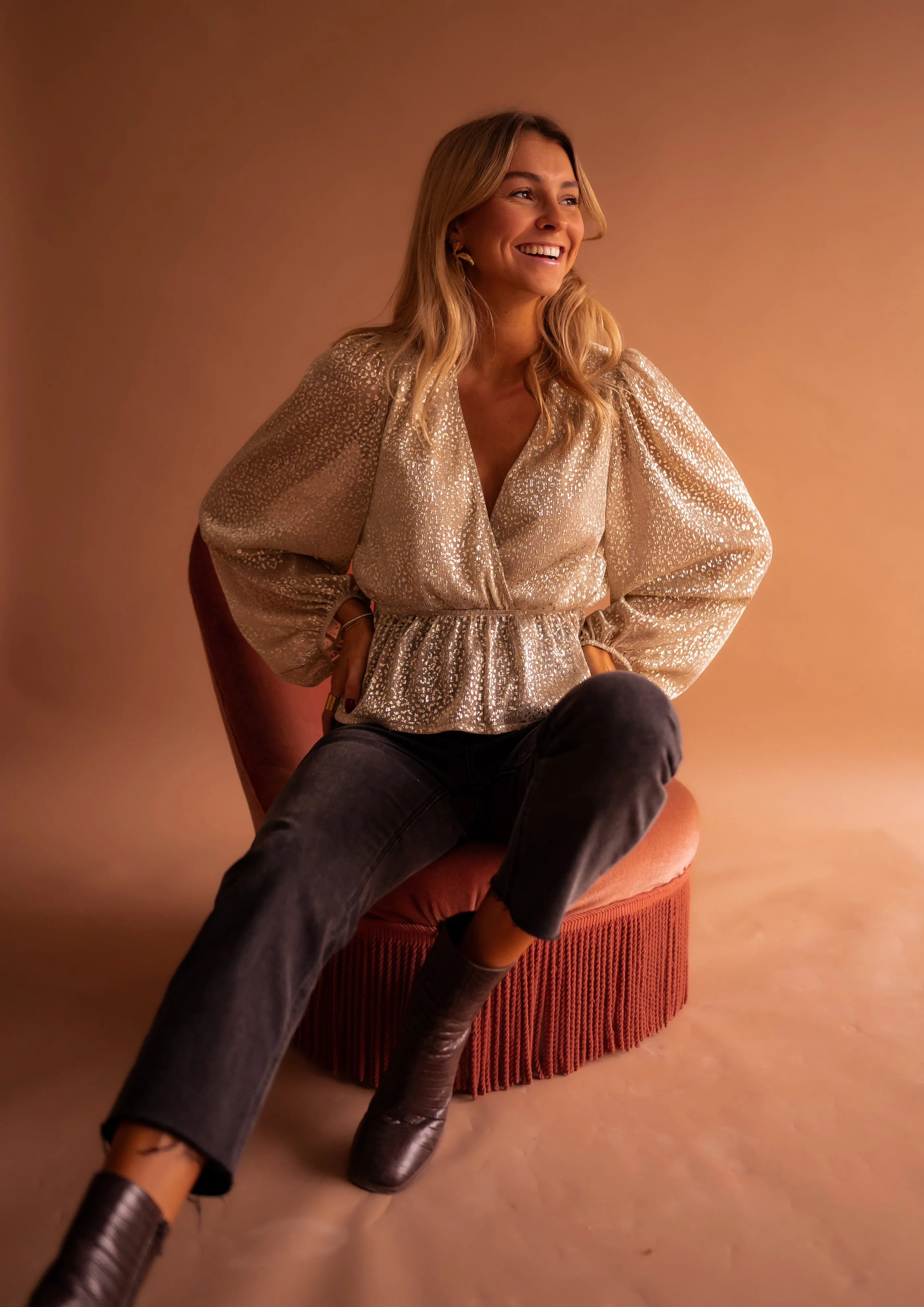 Golden Aidan Blouse