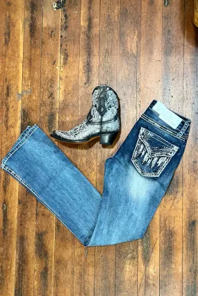 Grace in LA Easy Fit Bootcut Jean