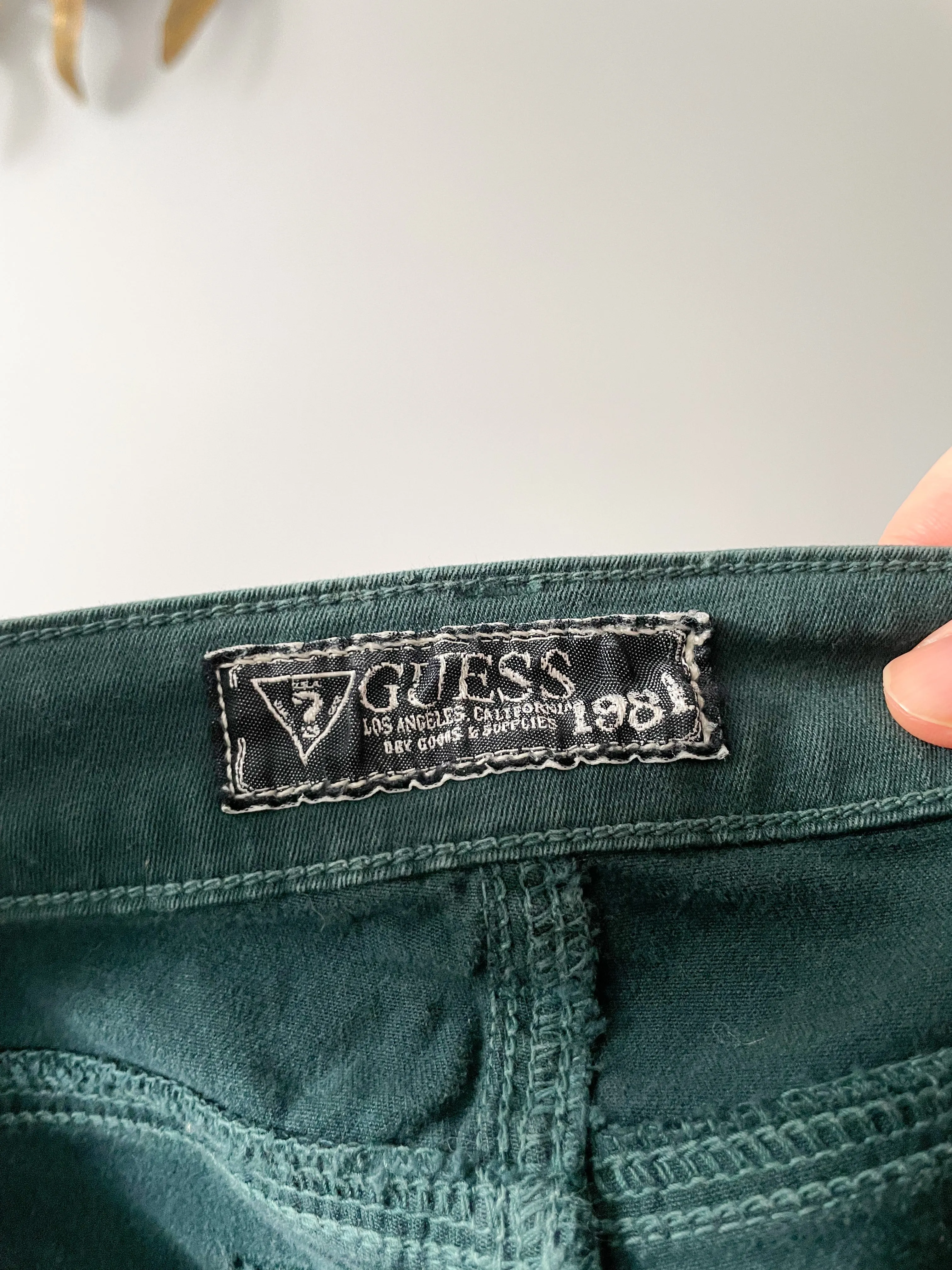 GUESS Deep Teal Brittney Skinny Jeans - Size 28