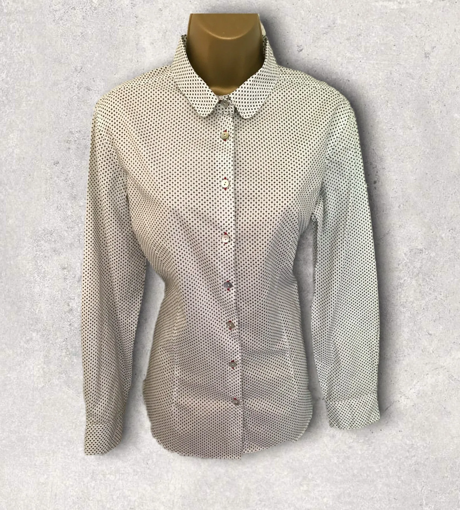Haines & Bonner White Cotton Shirt UK 14 US 10 EU 42