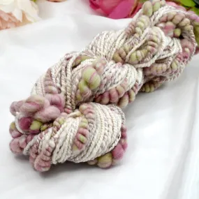 Hand Spun Chunky Art Yarn with Bee Hives
