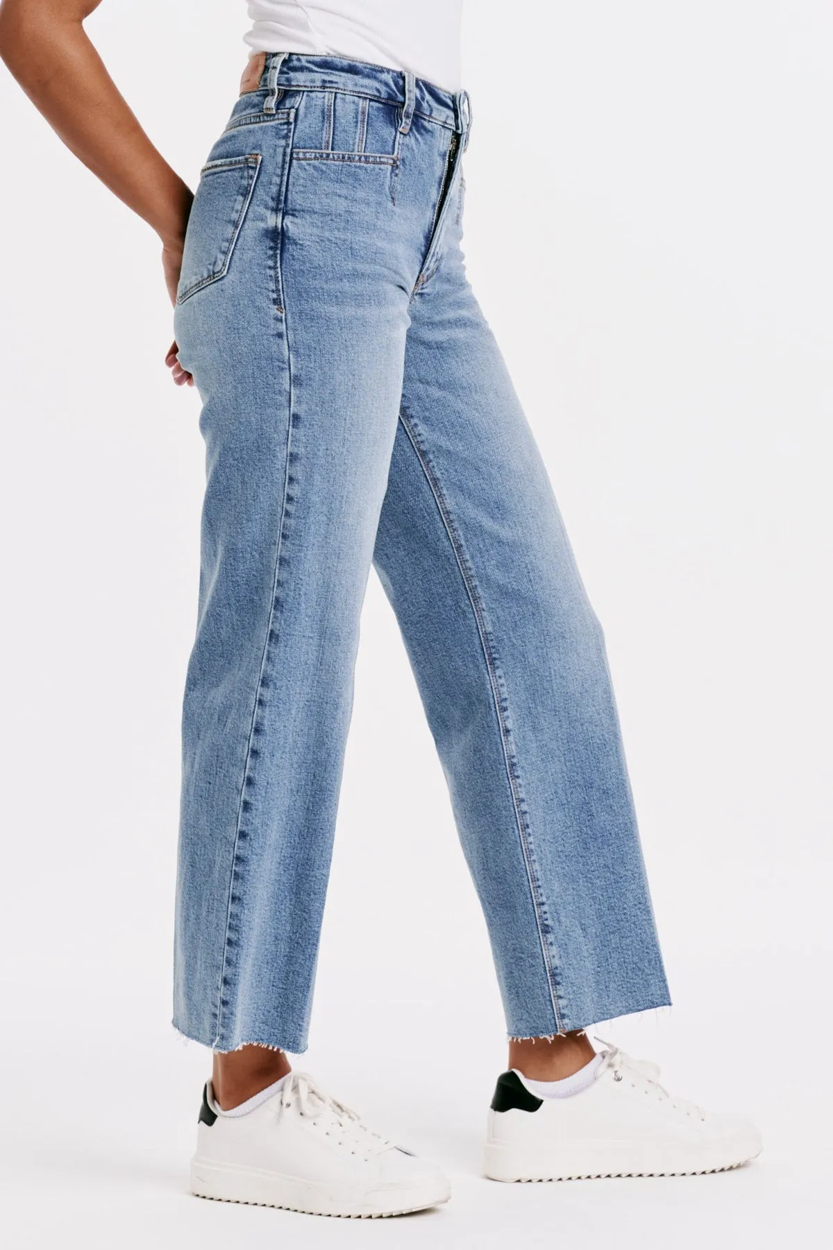 Holly Crescent Wide Leg Jeans