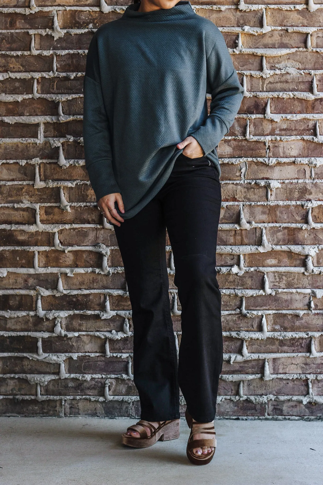 Infinite Fit High Rise Black Bootcut Jeans By Silver