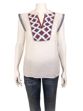 J. Crew, Embroidered Tunic, Size 0