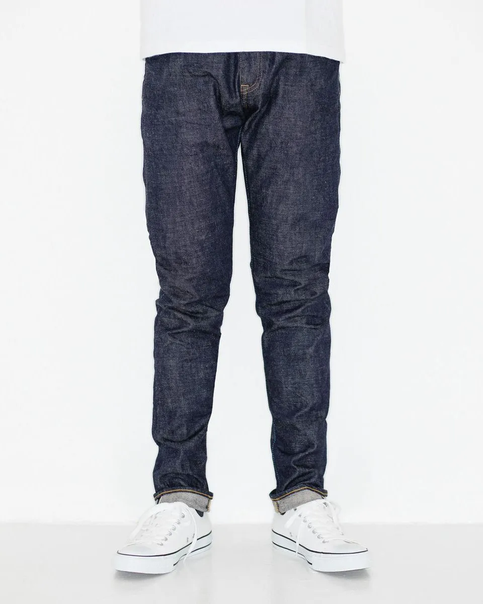 Japan Blue J204 Tapered Fit 12.5oz African Cotton Selvedge Mens Jeans - Indigo