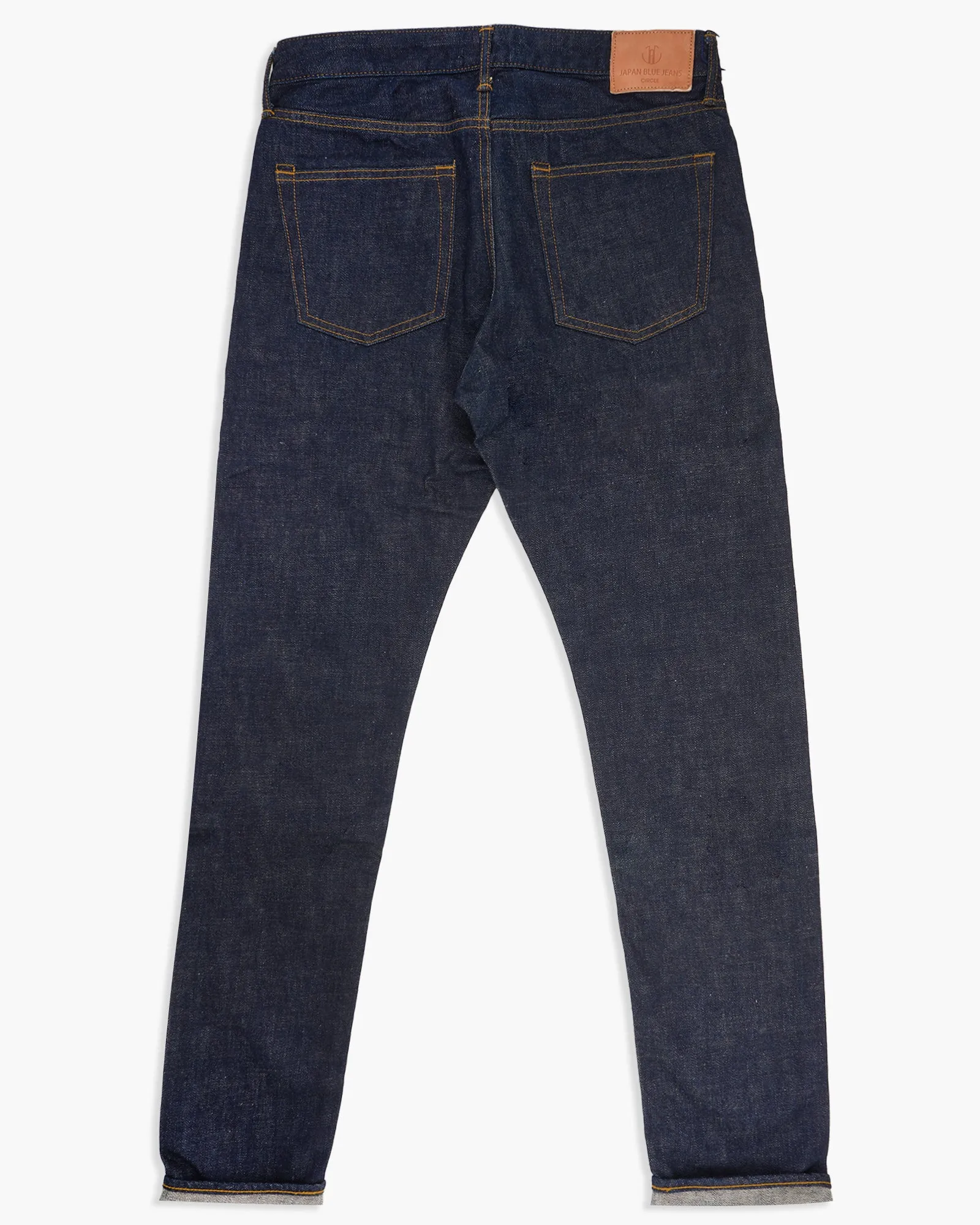 Japan Blue J204 Tapered Fit 12.5oz African Cotton Selvedge Mens Jeans - Indigo