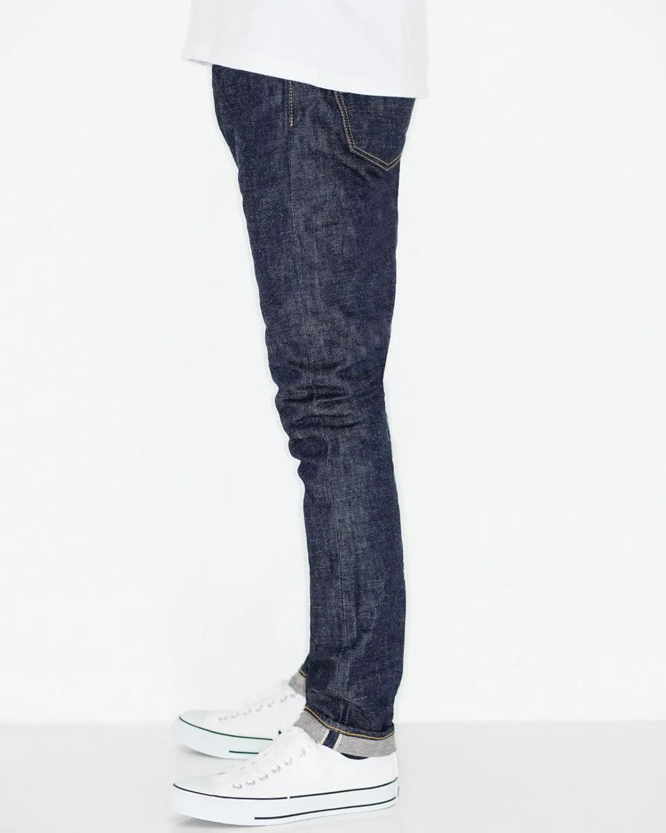 Japan Blue J204 Tapered Fit 12.5oz African Cotton Selvedge Mens Jeans - Indigo