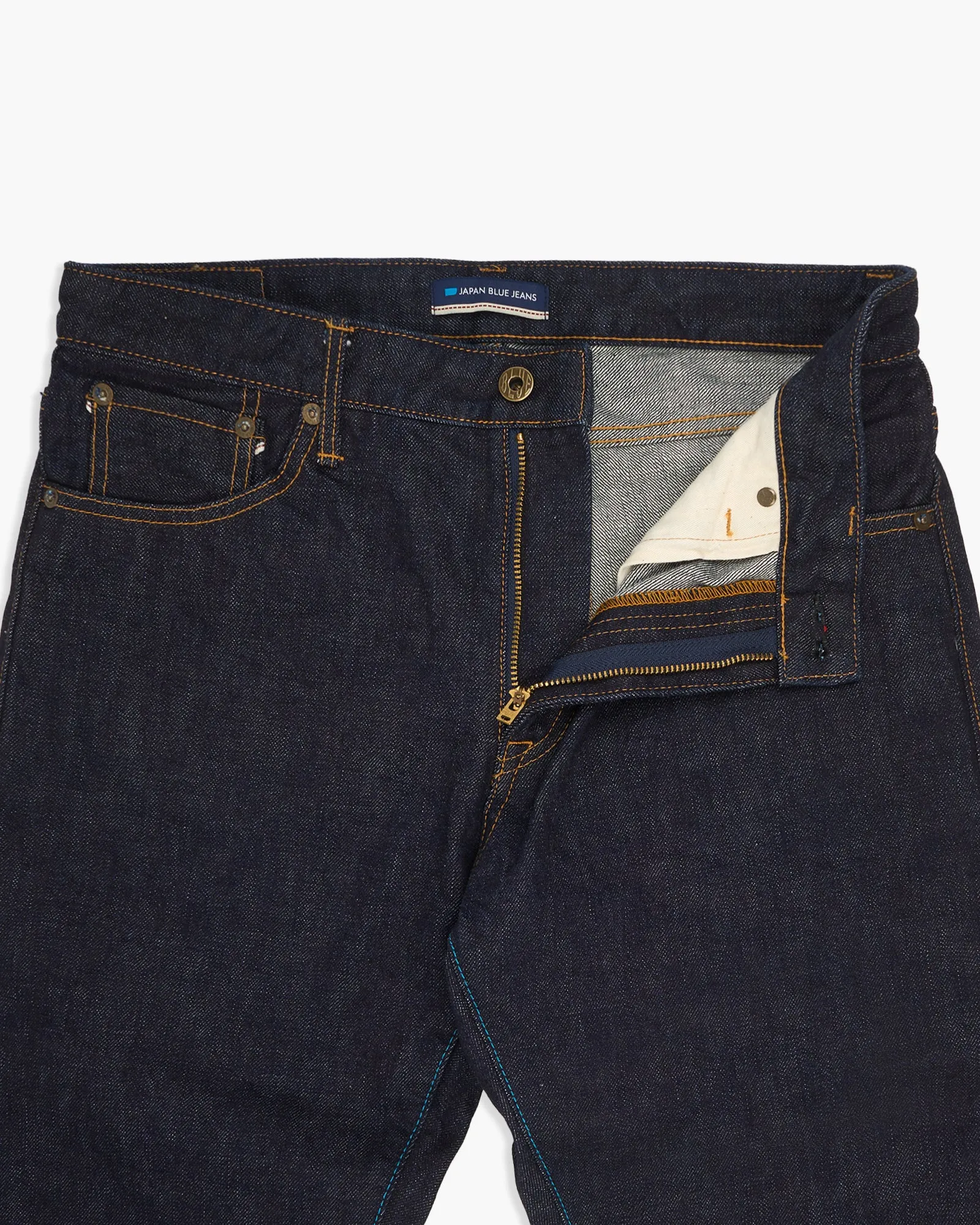 Japan Blue J301 Straight Fit 14.8oz US Cotton Selvedge Mens Jeans - Indigo