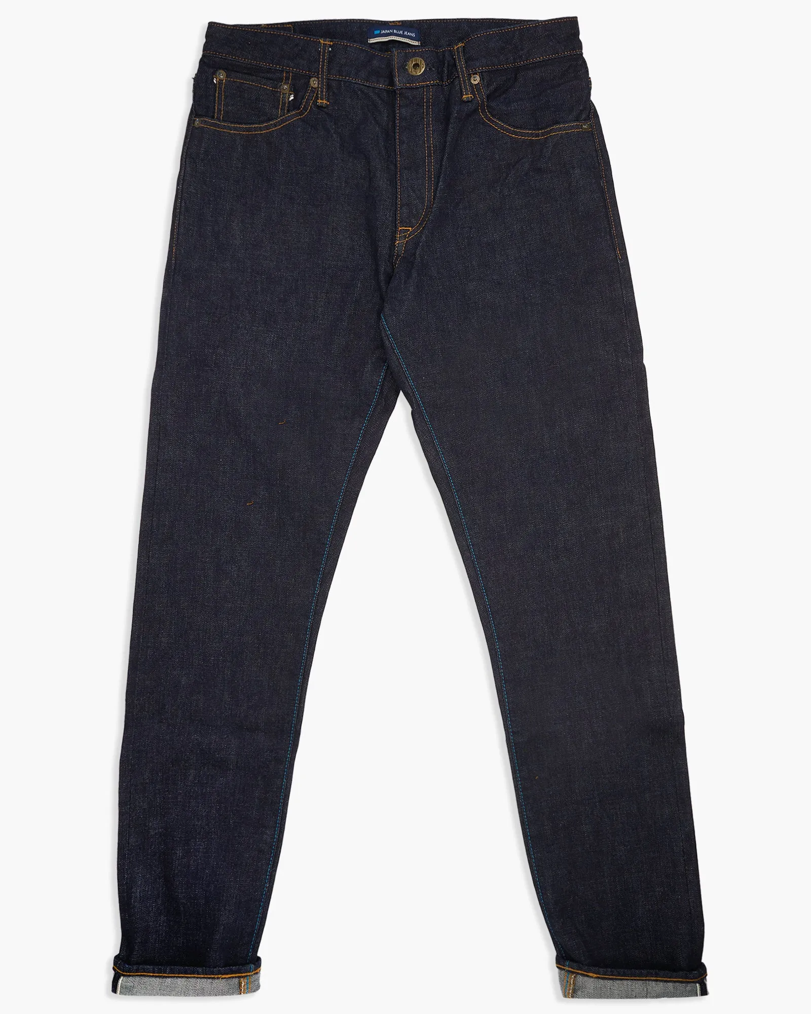 Japan Blue J301 Straight Fit 14.8oz US Cotton Selvedge Mens Jeans - Indigo
