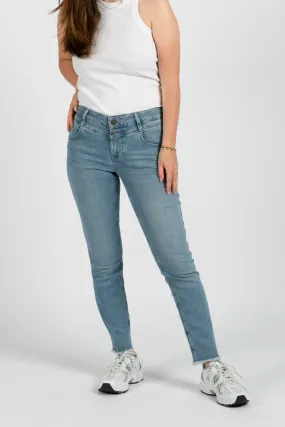Jeans - Slim - Merle Mineralblau